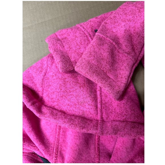 New Under Armour UA Storm Wintersweet Full Zip Hoodie Girls Pink M L - Picture 5 of 5
